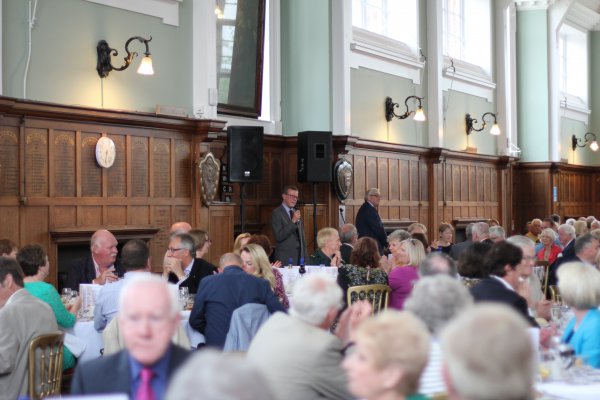 Three course meal enjoyed in the Officers Mess