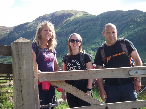 Team from Pfizer's climb 3 Peaks in aid of Martha raising £2,000