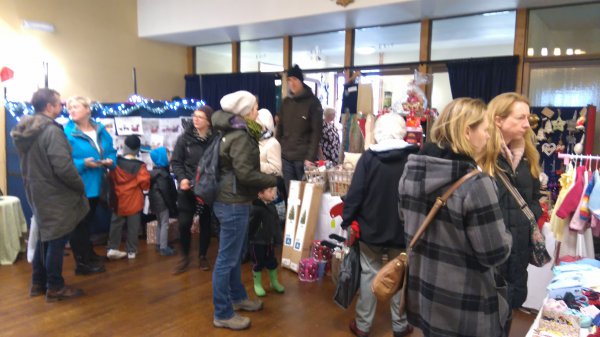 Our stalls proved popular