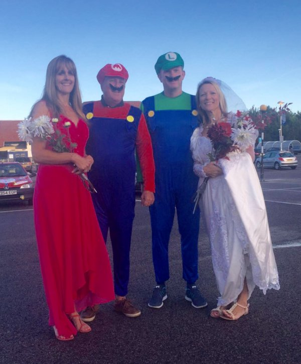 The New Romantics meet Mario Brothers