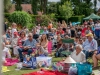 A greatcrowd turned out to support MArtha