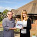 Alan Langley of Dover Design Photography and Julie Gayler, Director of Marketing at Martha Trust